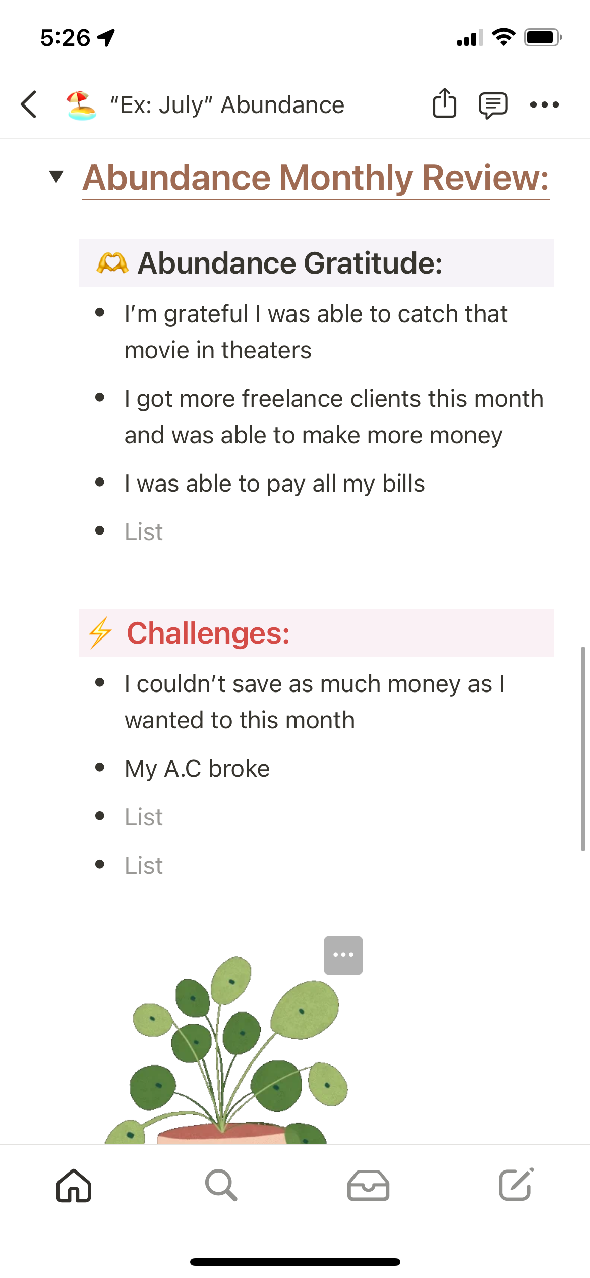 Money Magic Abundance Tracker